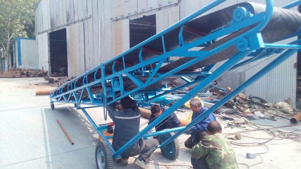 皮帶輸送機廠家（jiā）安裝調試