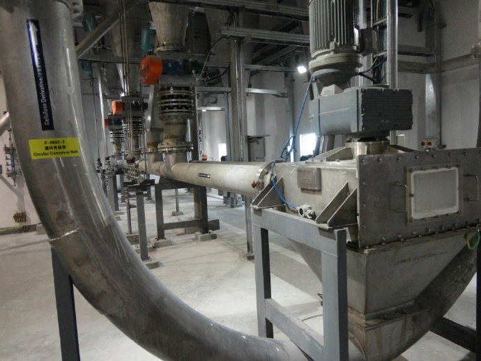 陶瓷粉管鏈（liàn）輸送機