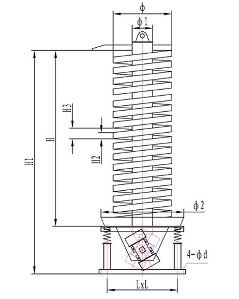 物料提升機結構（gòu）圖紙