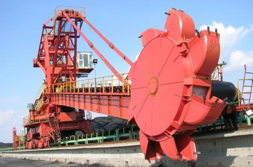 自動鬥輪堆取料（liào）機