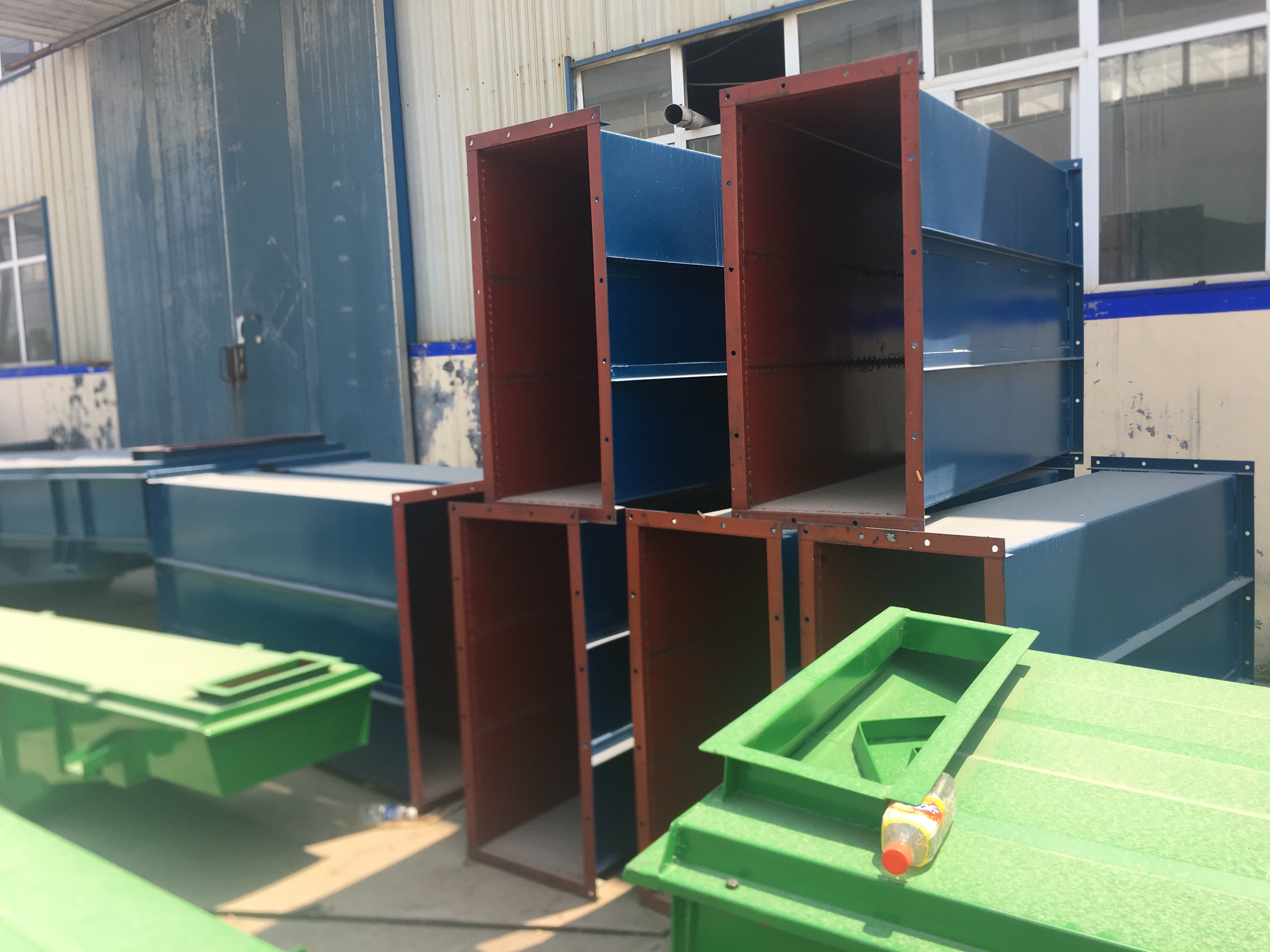 板鏈鬥式提(tí)升機機箱 板鏈鬥式提升機機箱