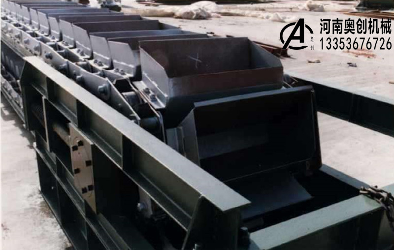 鏈鬥輸送機實物應用圖