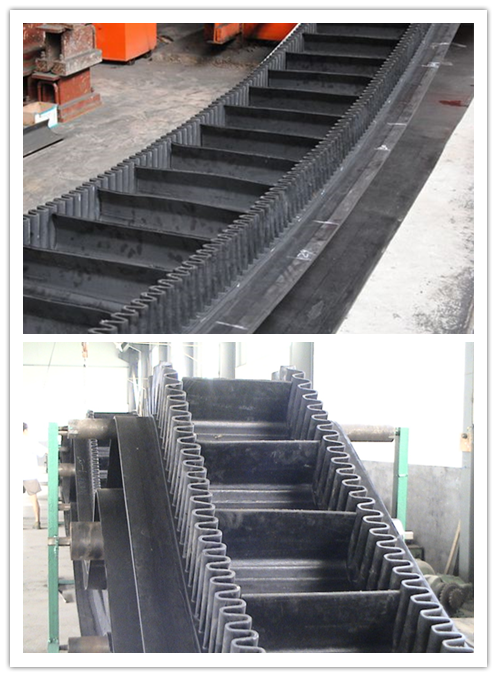 波紋擋（dǎng）邊皮帶（dài）展示