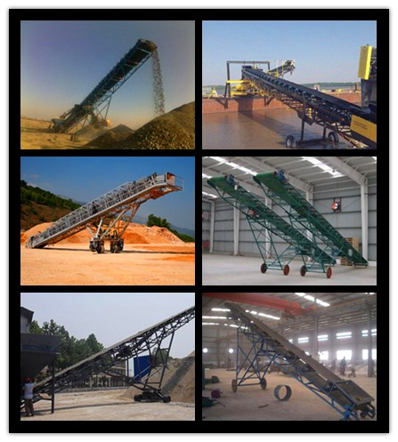 DY移（yí）動式皮帶輸送（sòng）機應用展示