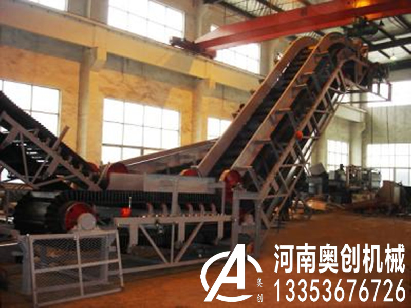 大傾角皮帶輸送機生產廠（chǎng）家定製