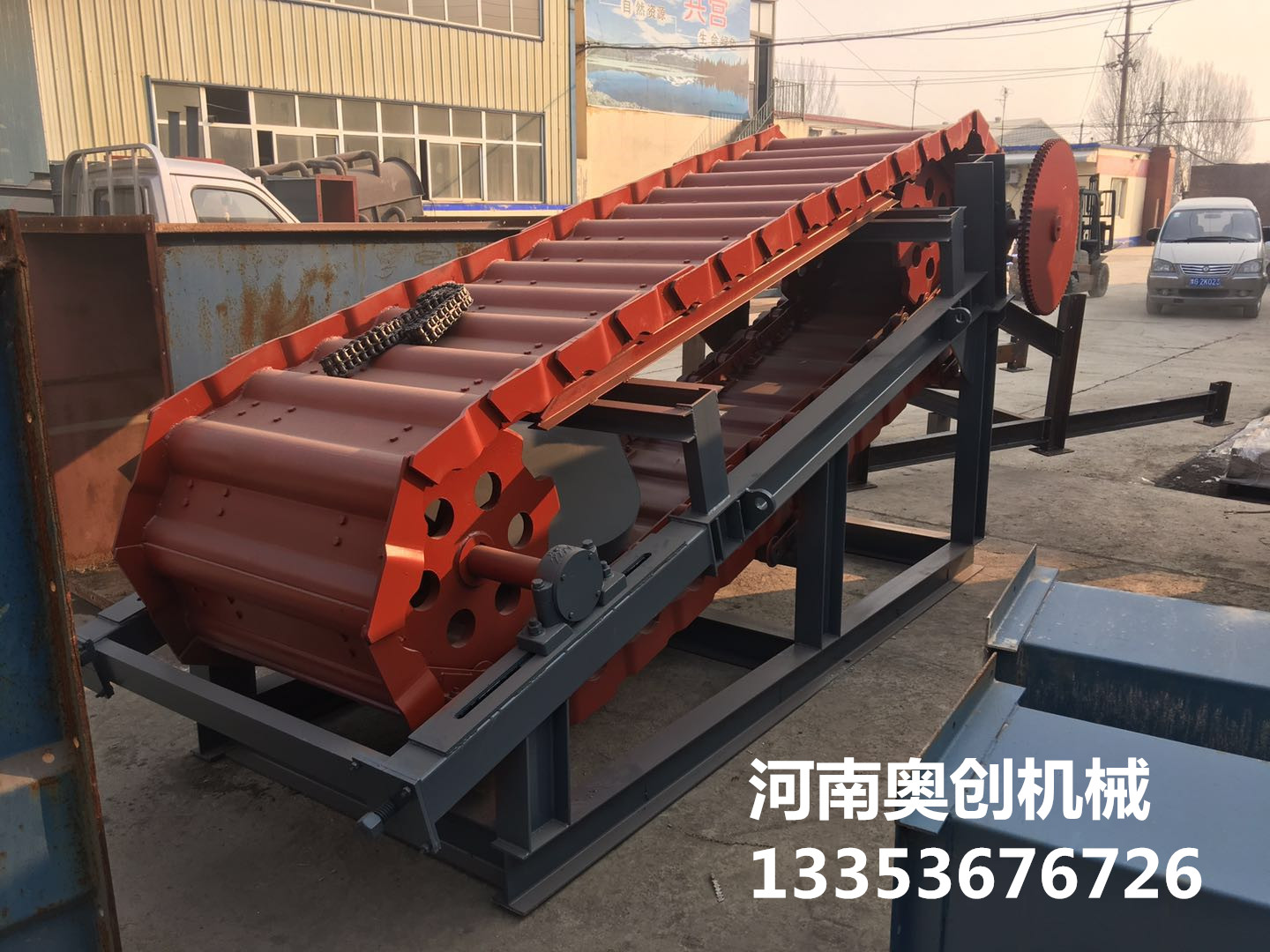 鱗板輸送機3米（mǐ）廠（chǎng）家展示