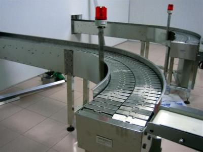 不鏽鋼鏈（liàn）板輸送機展示1