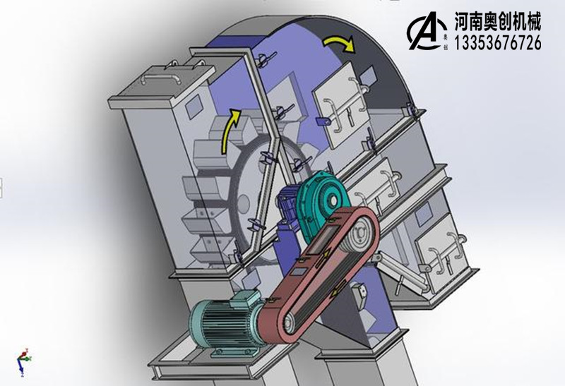 鬥式提升機機頭（tóu）結構