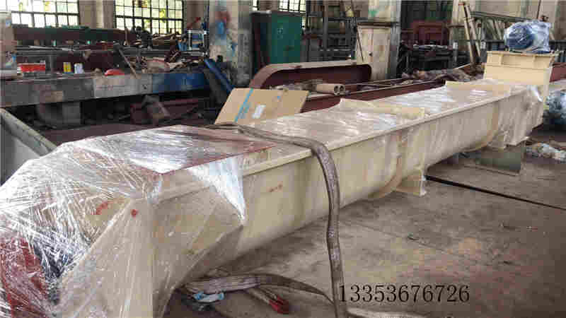 槽(cáo)式螺旋輸(shū)送(sòng)機 槽式(shì)螺旋輸送機