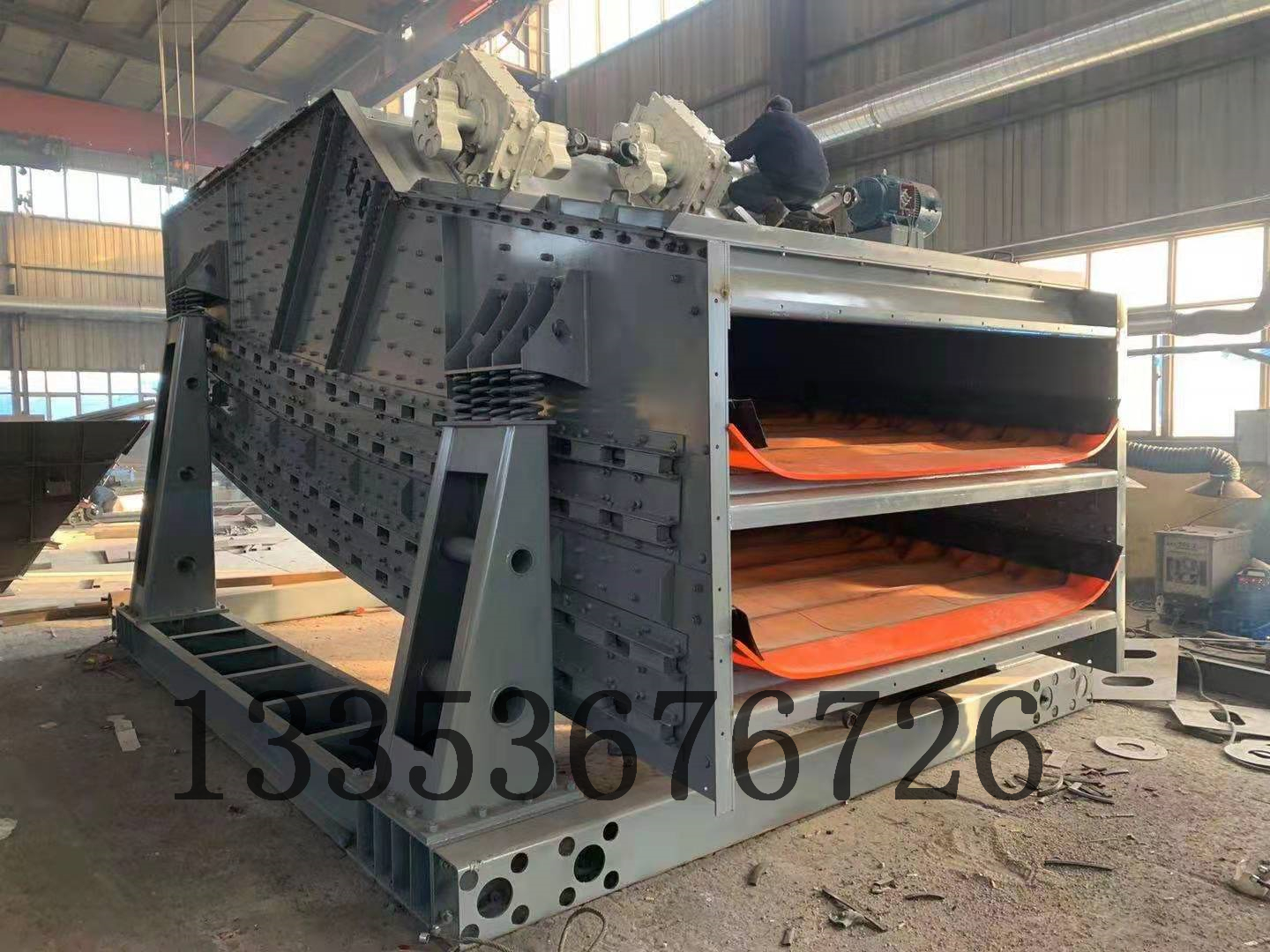 垃圾撞擊弛張篩篩1