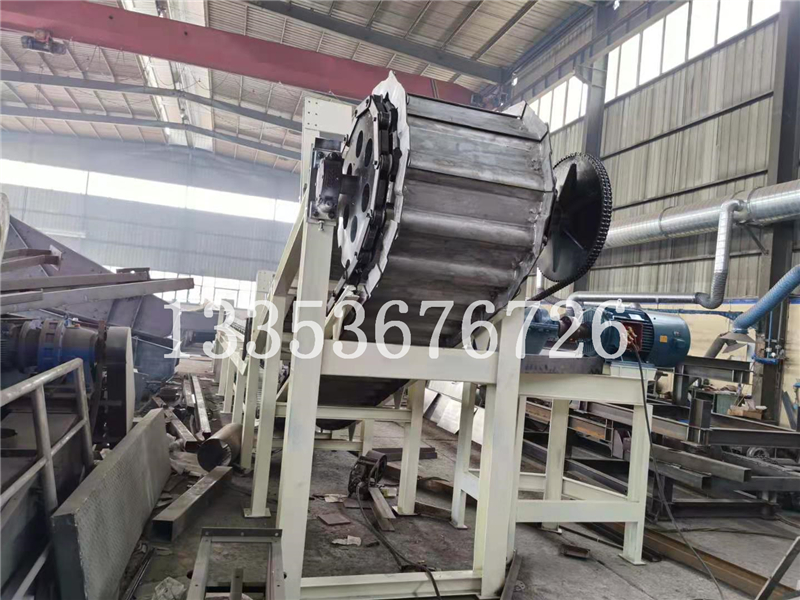 不鏽鋼（gāng）防腐蝕鱗板式輸送機