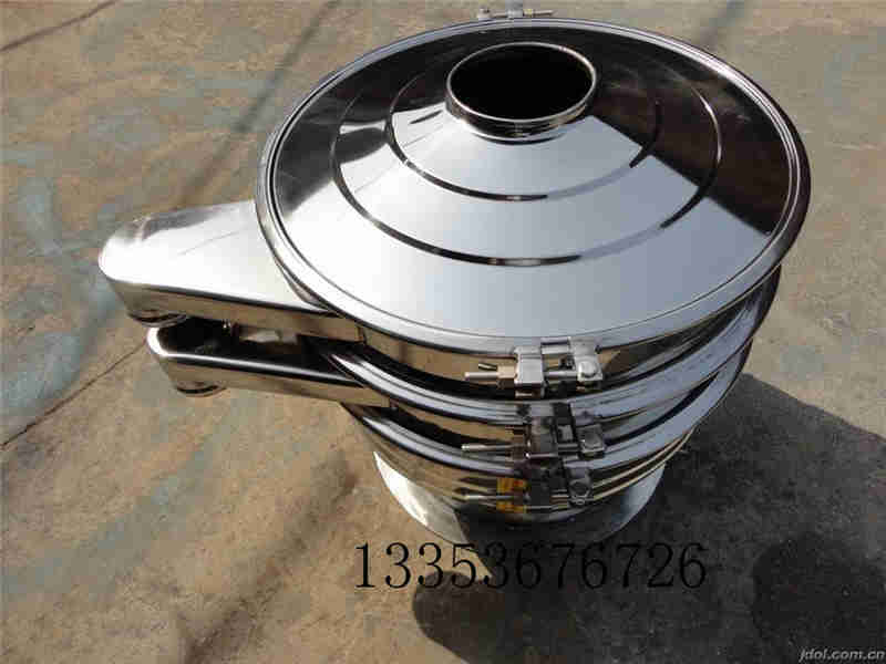 全不鏽鋼元明粉振動篩粉機