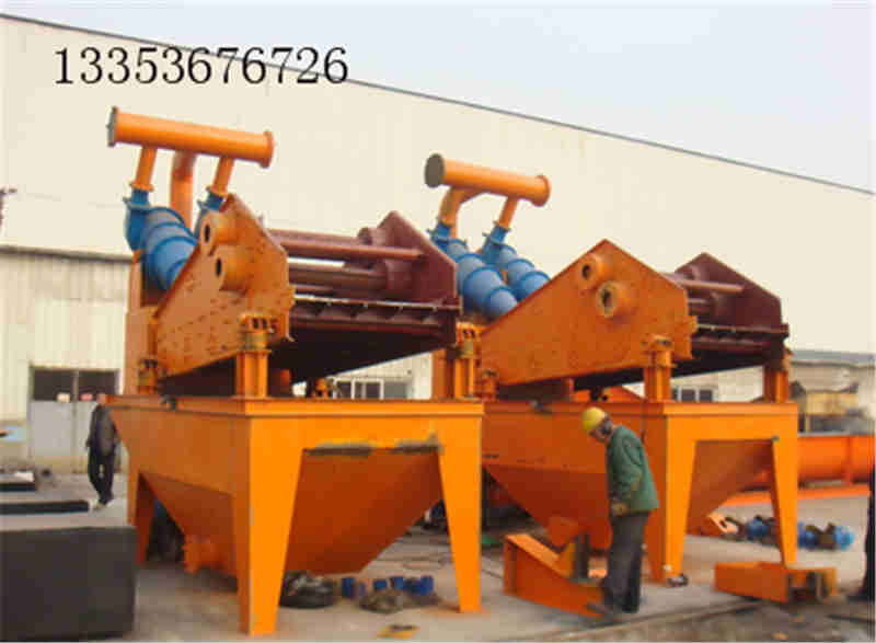 河沙細沙回收機旋流器出水量太大怎麽調節？2