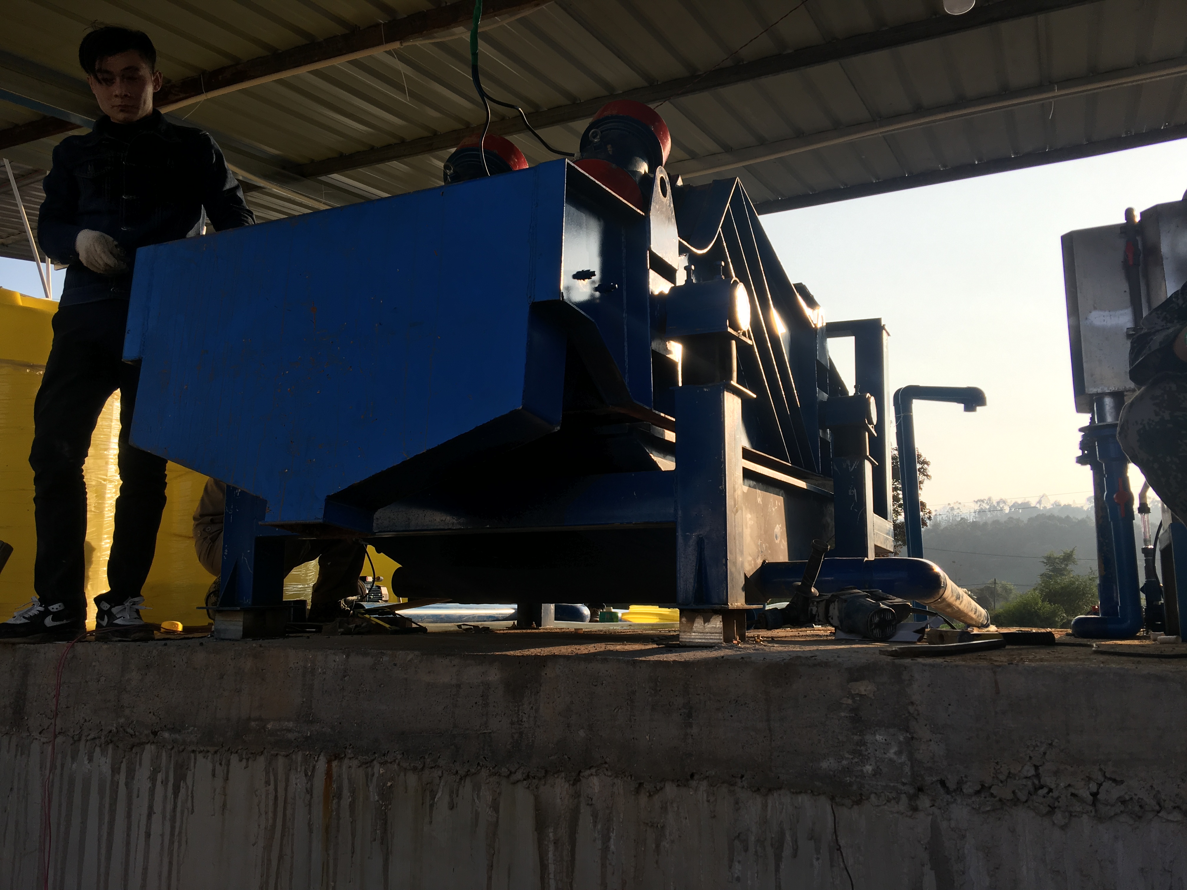 雲南脫水篩（shāi）使用現（xiàn）場