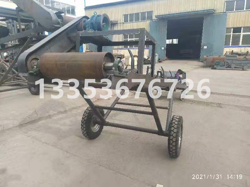 可移動式皮帶輸(shū)送機介紹2 可移動式皮(pí)帶輸(shū)送機介紹2