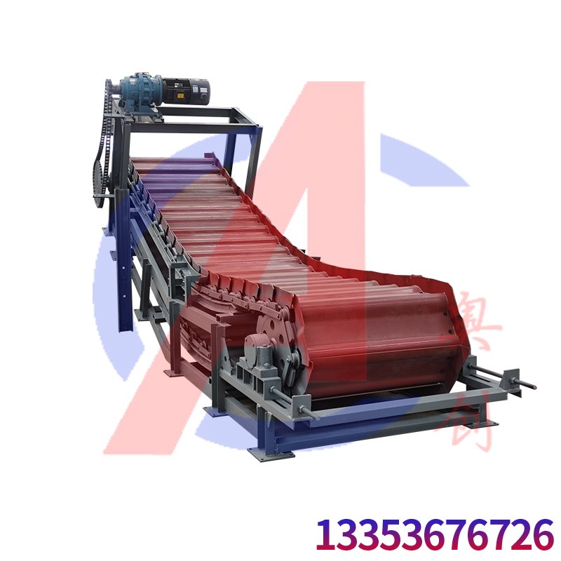 爐渣運（yùn）輸使用魚鱗板輸送機（jī）